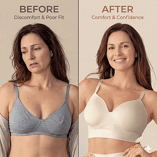 Seamless Comfort Push-Up Bra