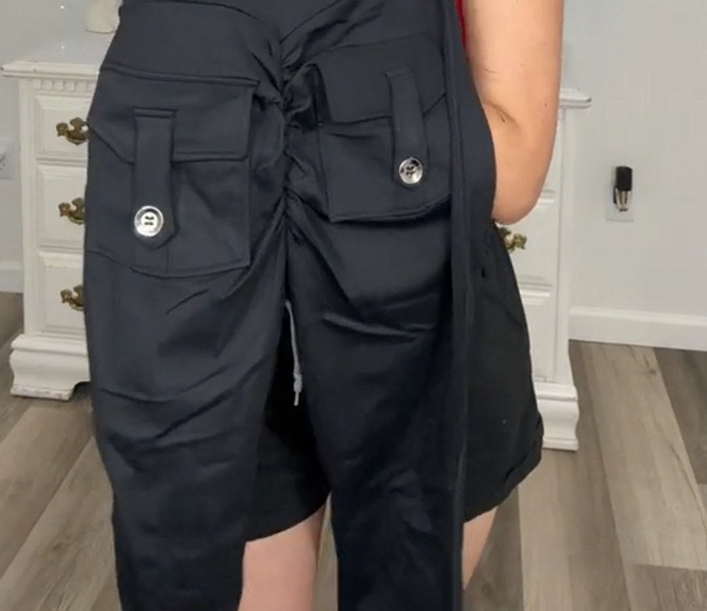 Butt Lifting Cargo Leggings