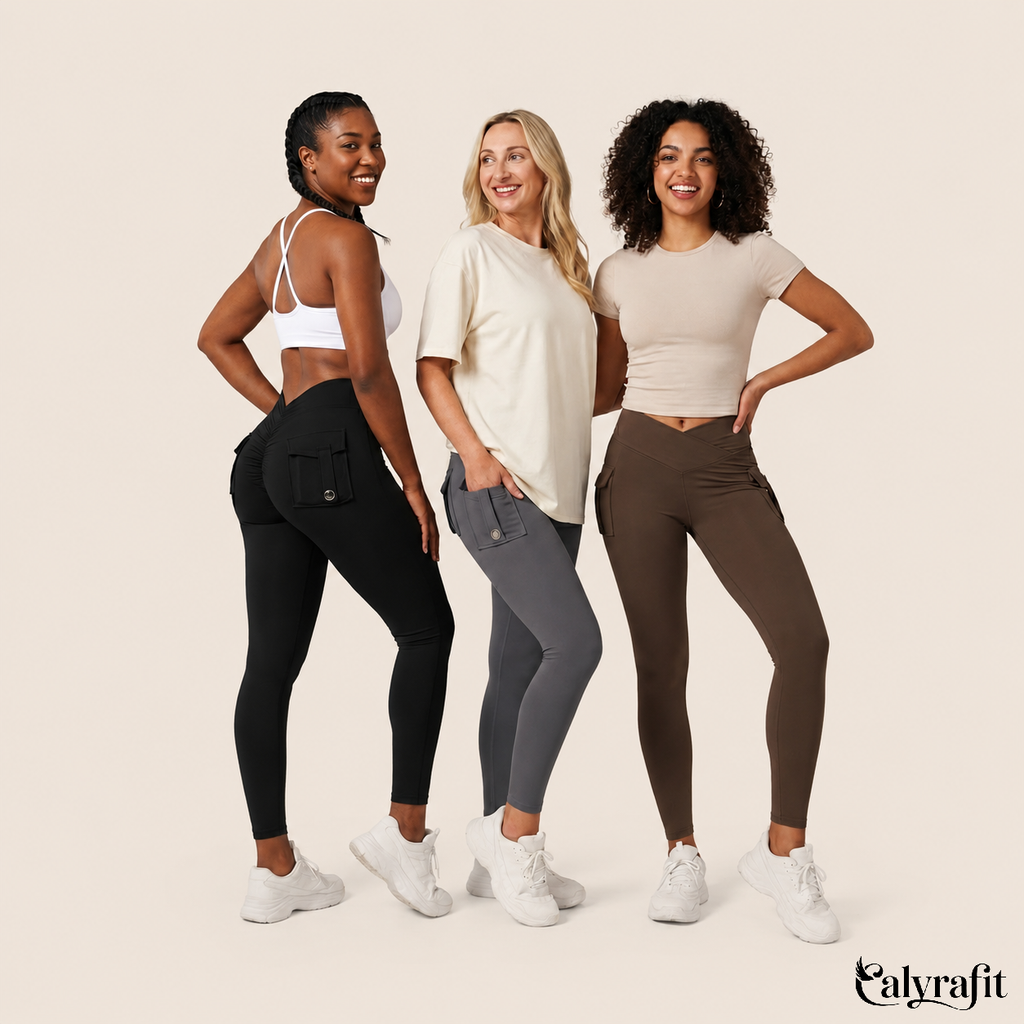 Butt Lifting Cargo Leggings