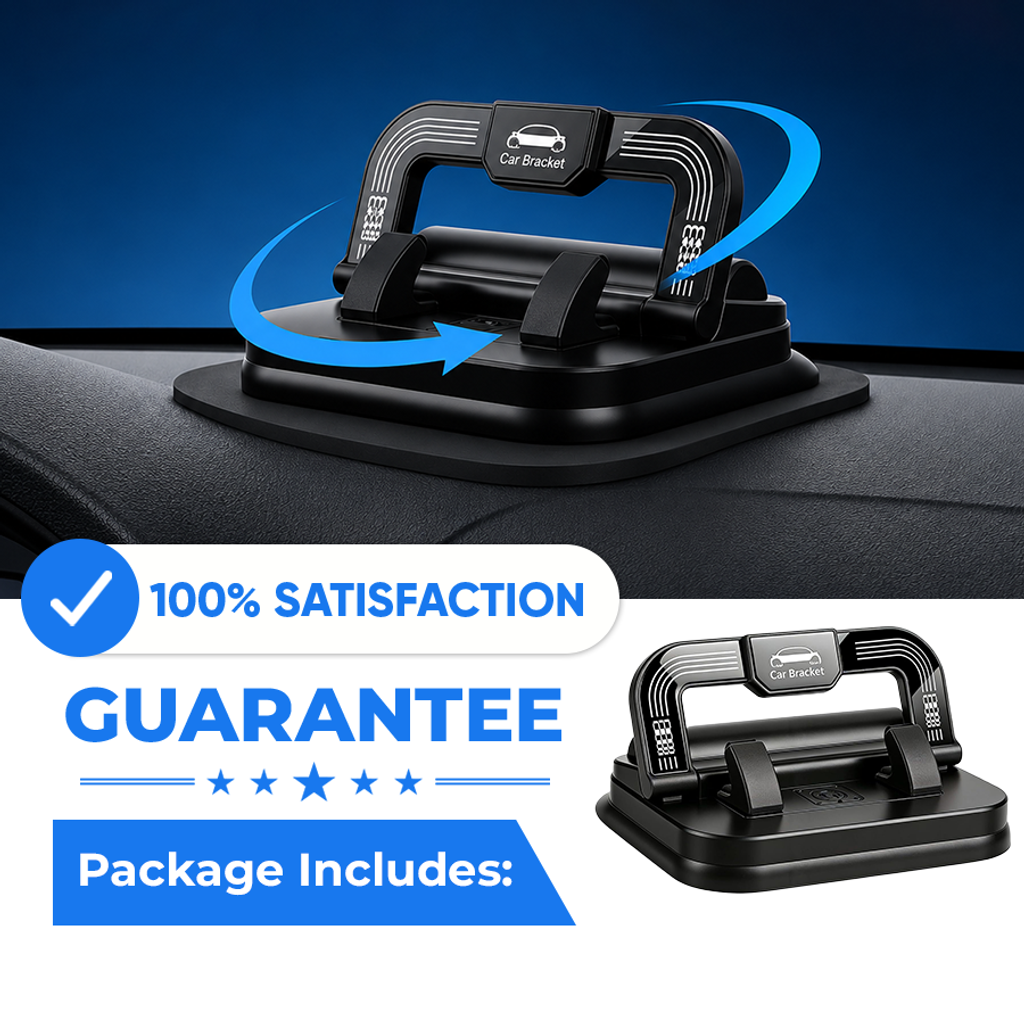 🔥 Last Day 50% OFF 🔥 360° Dashboard Car Phone Holder – Stable One-Hand Navigation Mount